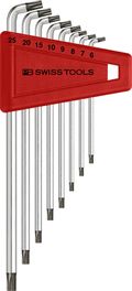 PB SWISS TOOLS 2411.H 6-25 Winkel Stiftschlüssel für Torx® Schrauben 8-tlg NEU 